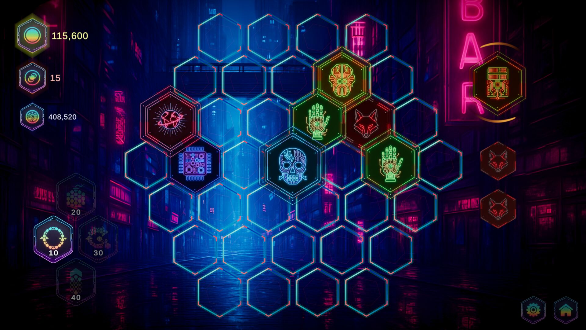 Hexa Merge gameplay screenshot 1